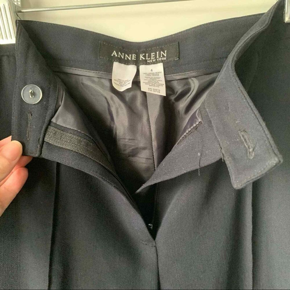 Anne Klein Black Dress Pants Size 4 - Picture 6 of 11
